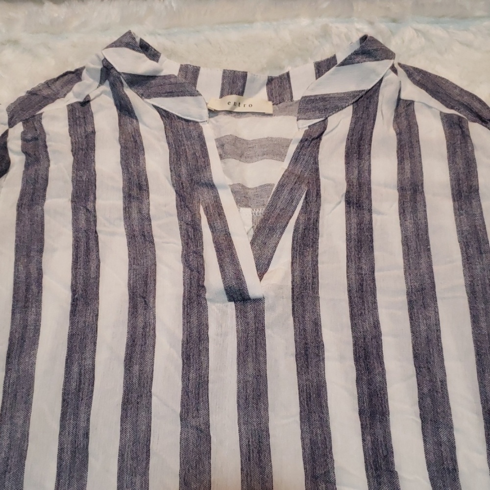 🎉🎊2X HP🎉🎊Lightweight Striped Tunic - Picture 4 of 8